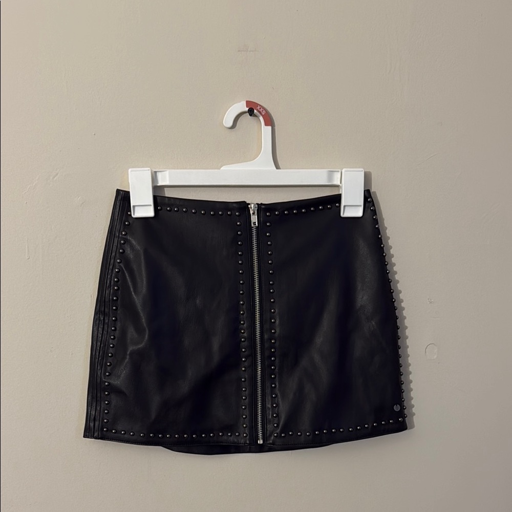 Brownie Black Embellished Mini Pencil Skirt Night Out